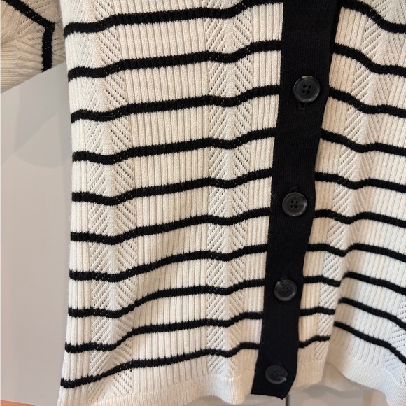 Maeve by Anthropologie Short-sleeve collared sweater cardigan - Picture 5 of 7